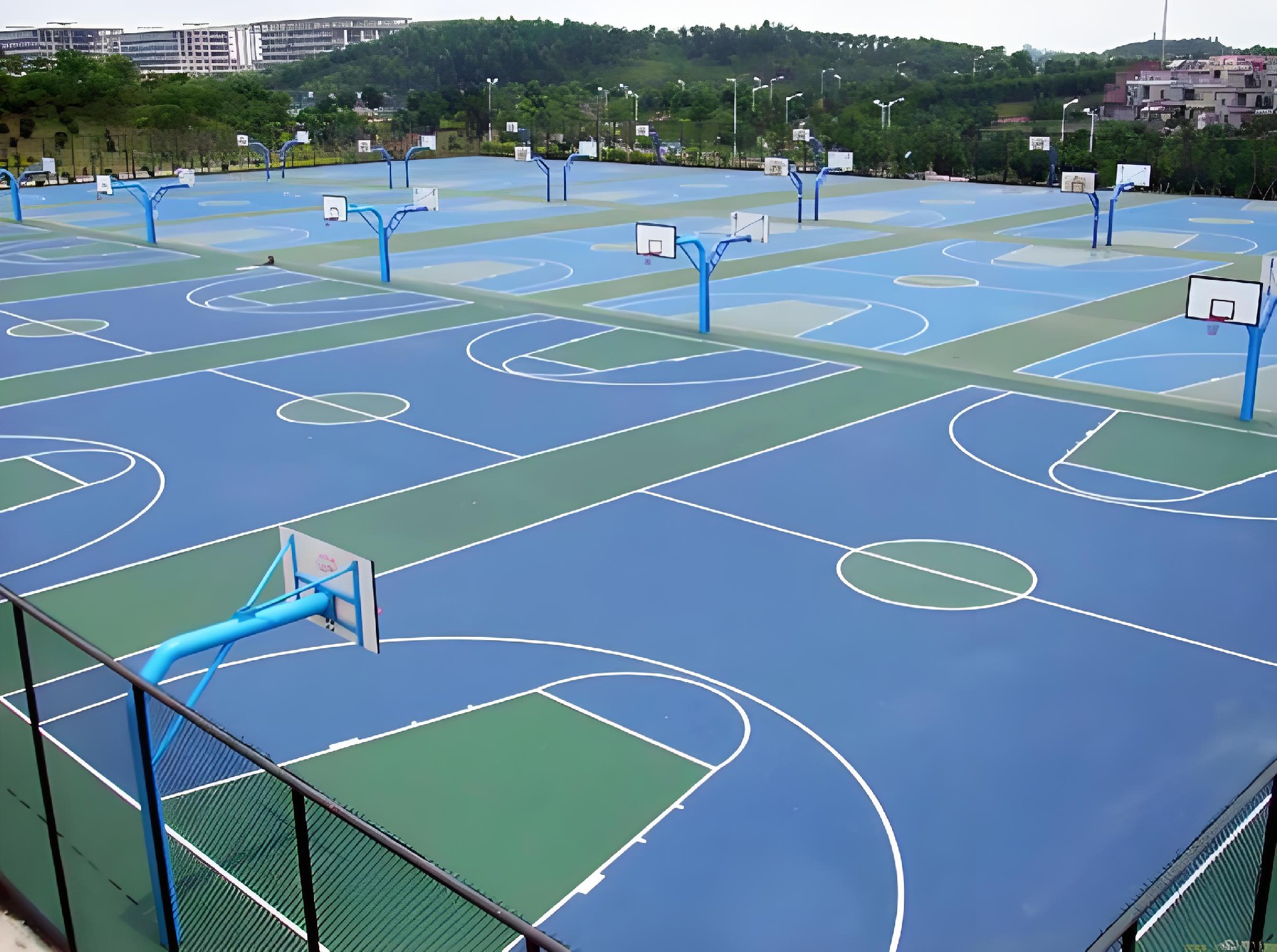 雙組份塑膠籃球場材料 雙組份塑膠籃球場材料